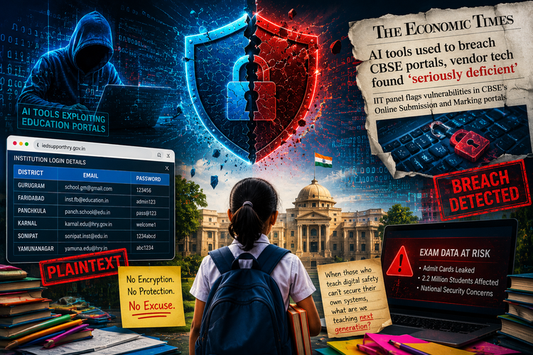 When the Classroom Can't Lock Its Own Door: The Cybersecurity Crisis in India's Education Sector