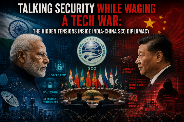 Talking Security While Waging a Tech War: The Hidden Tensions Inside India-China SCO Diplomacy