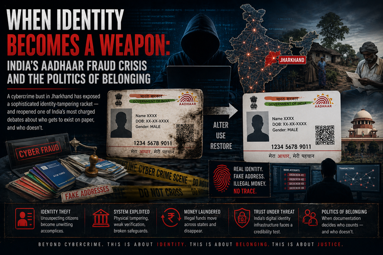 WHEN IDENTITY BECOMES A WEAPON: INDIA'S AADHAAR FRAUD CRISIS AND THE POLITICS OF BELONGING