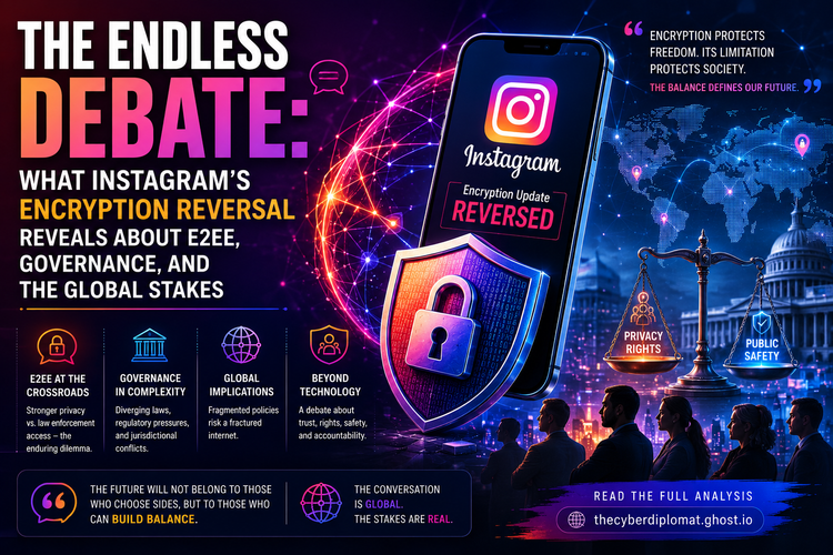 The Endless Debate: What Instagram's Encryption Reversal Reveals About E2EE, Governance, and the Global Stakes