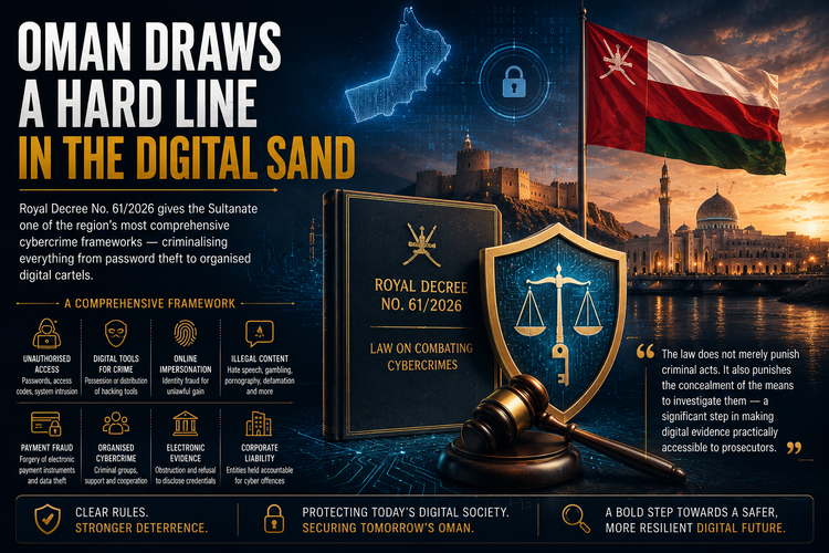 OMAN DRAWS A HARD LINE IN THE DIGITAL SAND