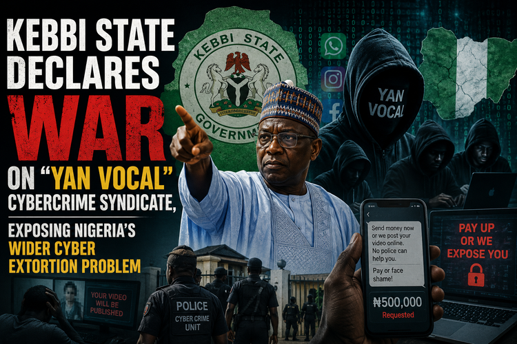 Kebbi State Declares War on "Yan Vocal" Cybercrime Syndicate, Exposing Nigeria's Wider Cyber Extortion Problem