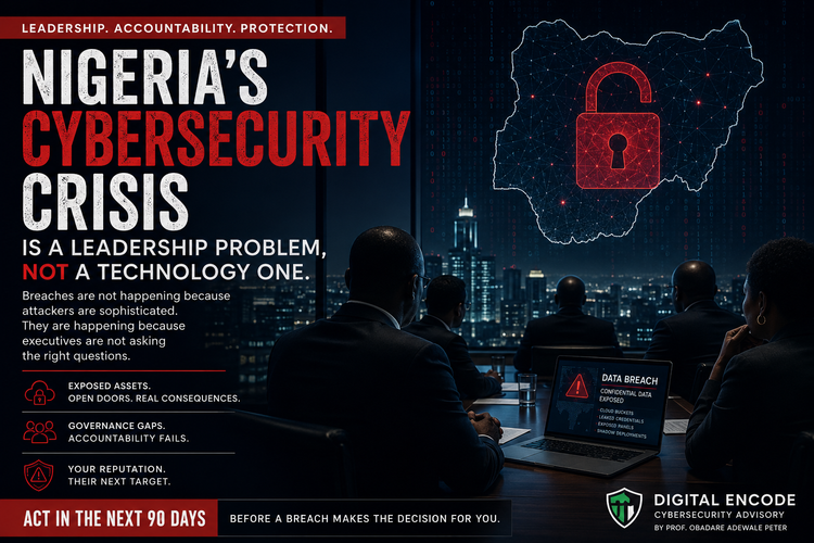 Nigeria's Cybersecurity Crisis Is a Leadership Problem, Not a Technology One