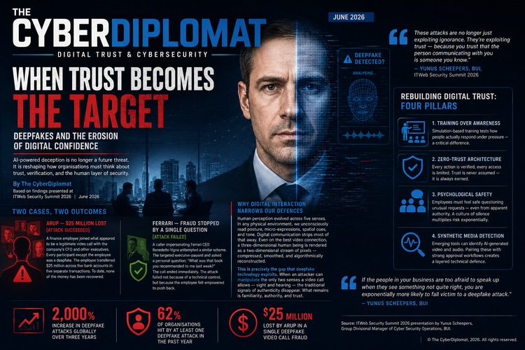 When Trust Becomes the Target: Deepfakes and the Erosion of Digital Confidence