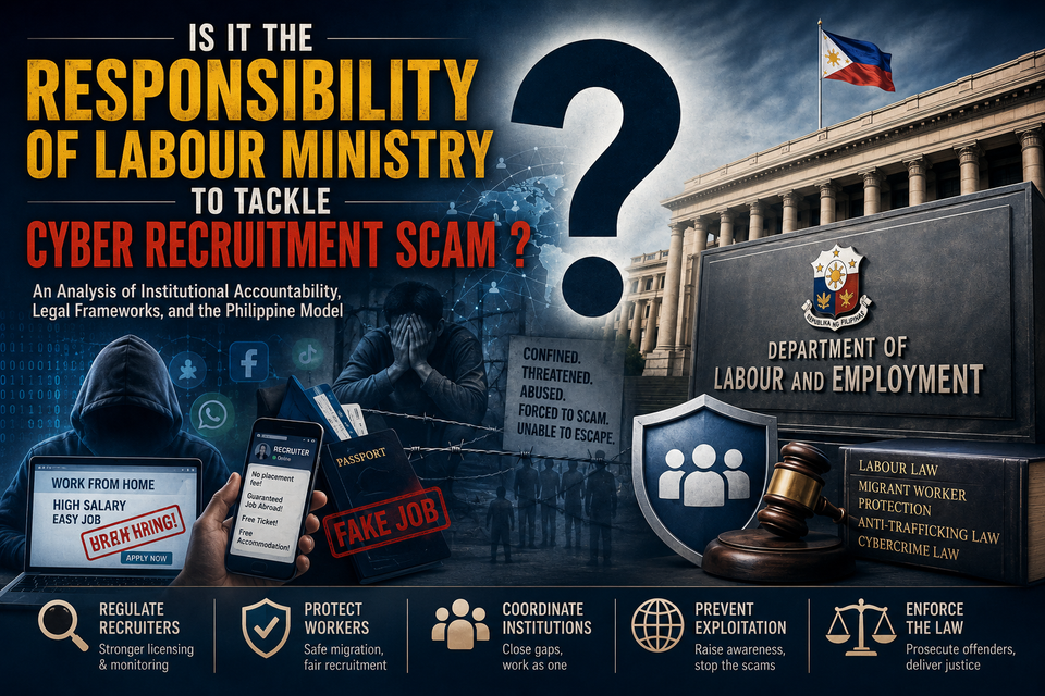 Cyber Recruitment Scams: Is the Labour Ministry Responsible — And What Does the Law Say?