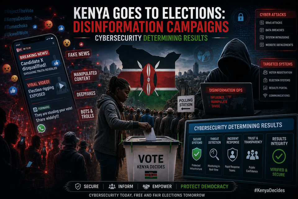 The Digital Battleground: Cybersecurity, Fake News, and Kenya's 2027 Election — A Warning for the Continent