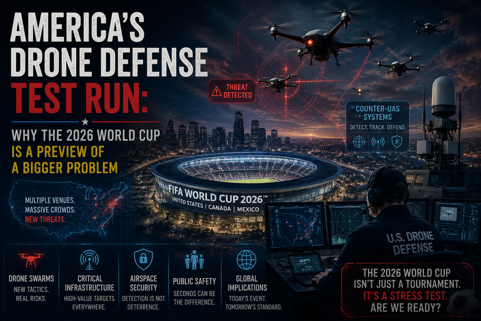 America's Drone Defense Test Run: Why the 2026 World Cup Is a Preview of a Bigger Problem