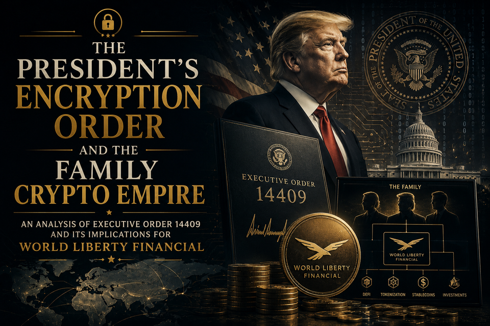 The President's Encryption Order and the Family Crypto Empire: An Analysis of Executive Order 14409 and Its Implications for World Liberty Financial