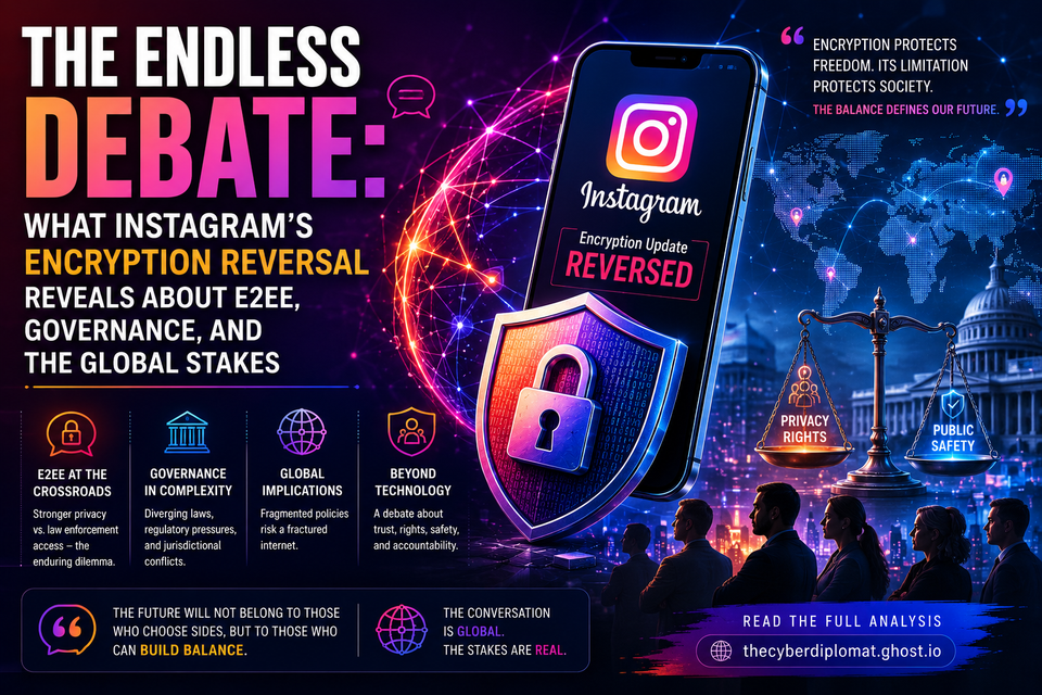 The Endless Debate: What Instagram's Encryption Reversal Reveals About E2EE, Governance, and the Global Stakes