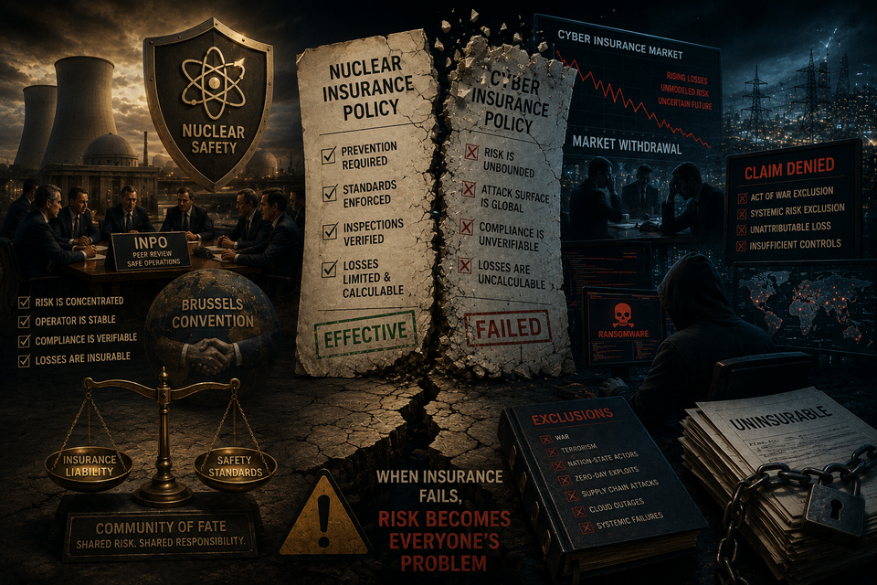 When Insurance Fails: Why Financial Liability Cannot Regulate Cyber