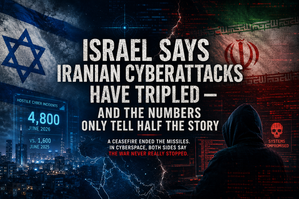 Israel Says Iranian Cyberattacks Have Tripled — And the Numbers Only Tell Half the Story