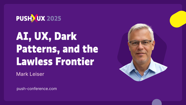 AI, UX, Dark Patterns, and the Lawless Frontier