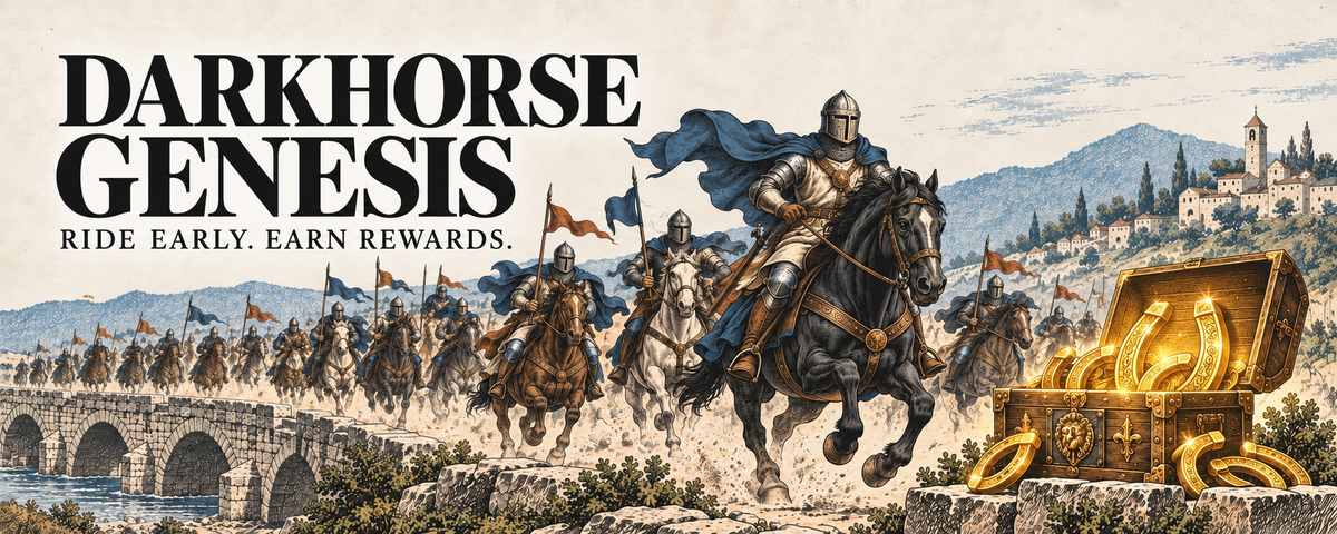 DarkHorse Genesis: Become One of the First Knights 🐎