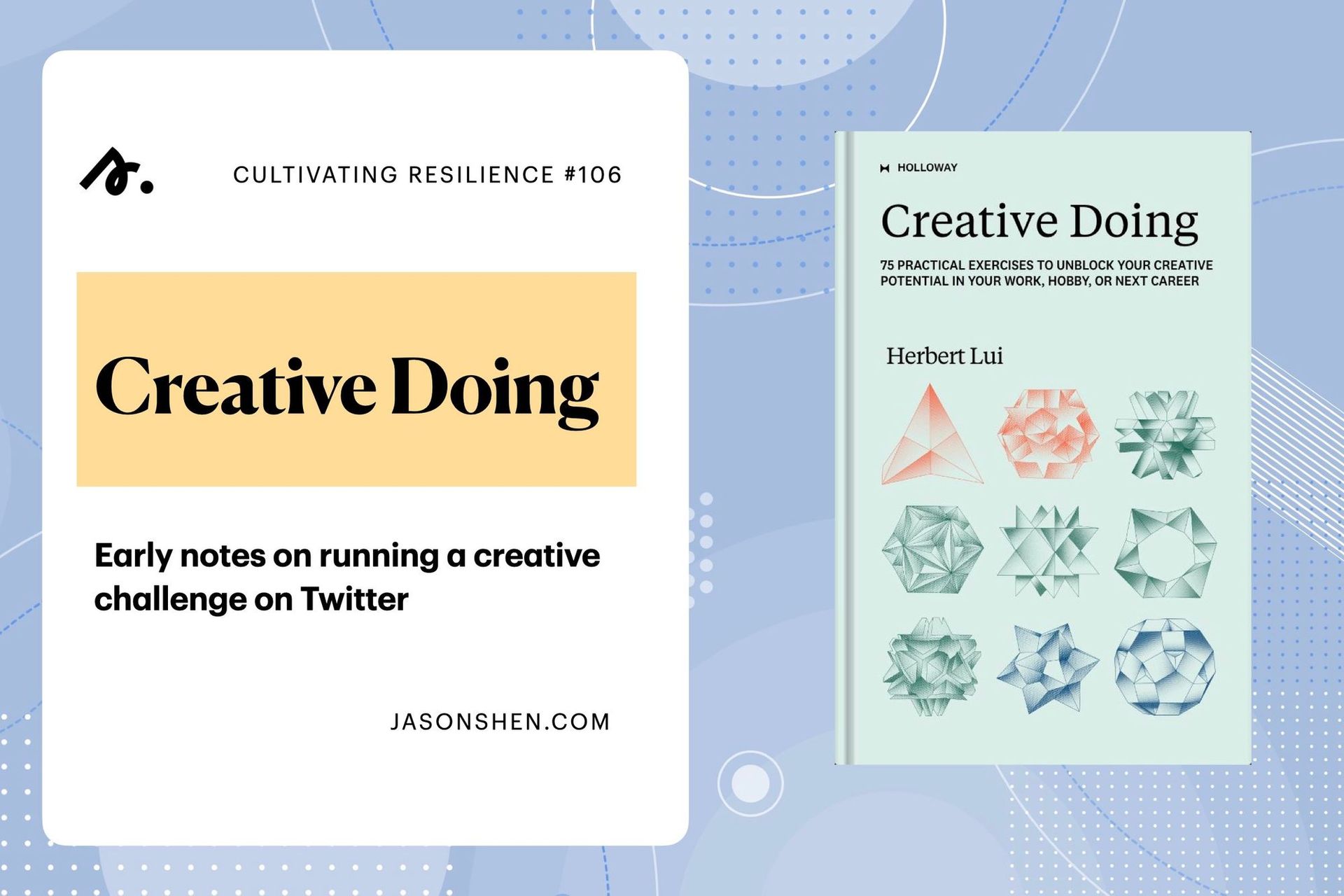 Creative Doing: Early notes on running a creative challenge on Twitter