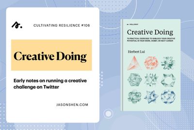 Creative Doing: Early notes on running a creative challenge on Twitter