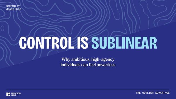 283: Control is sublinear