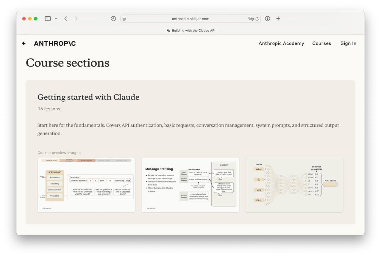 Anthropic тегін академия ашты: Claude API бойынша 12 бағдарлама