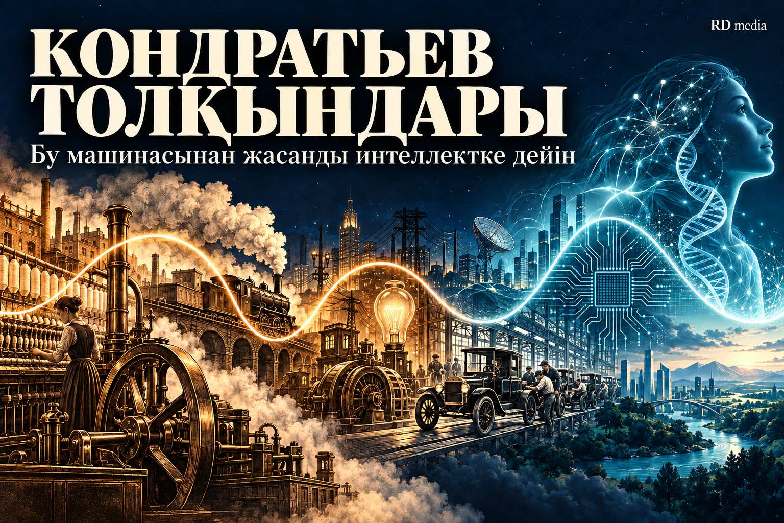 Тарих циклдарын көре білген экономист: алтыншы технологиялық толқын деген не?