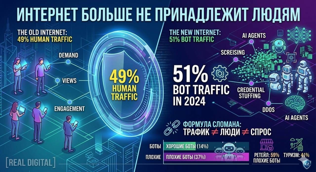 Интернет больше не принадлежит людям