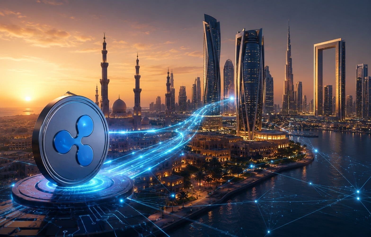 Ripple строит долларовую инфраструктуру на Ближнем Востоке: как RLUSD стал институциональным стандартом в ОАЭ