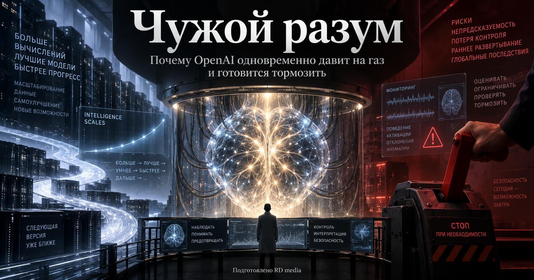 «Бөтен ақыл»: OpenAI неге бір мезгілде газ басып, тежеуге дайындалады