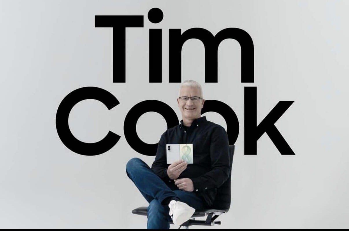У Тима Кука теперь Samsung