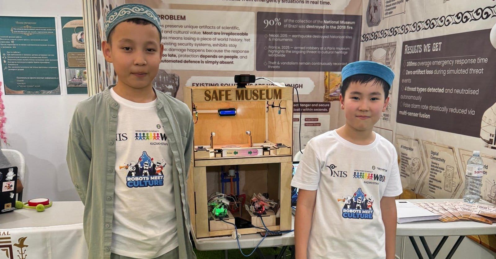 Астаналық оқушылар SafeMuseum жобасымен WRO әлемдік финалына шықты