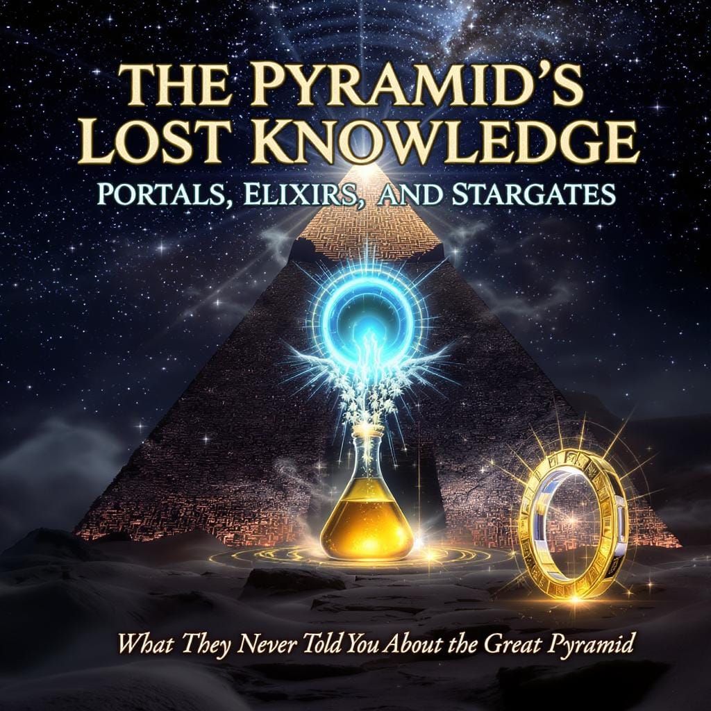 The Pyramid’s Lost Knowledge: Portals, Elixirs, and Stargates