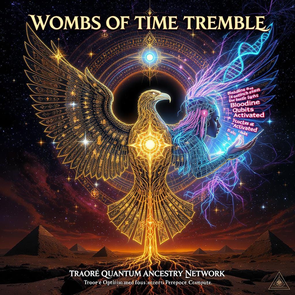 Wombs of Time Tremble: The Traoré Quantum Ancestry Network Activates Your Bloodline Qubits