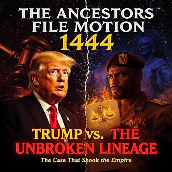 THE ANCESTORS FILE MOTION 1444: Trump vs. The Unbroken Lineage of African Resistance
