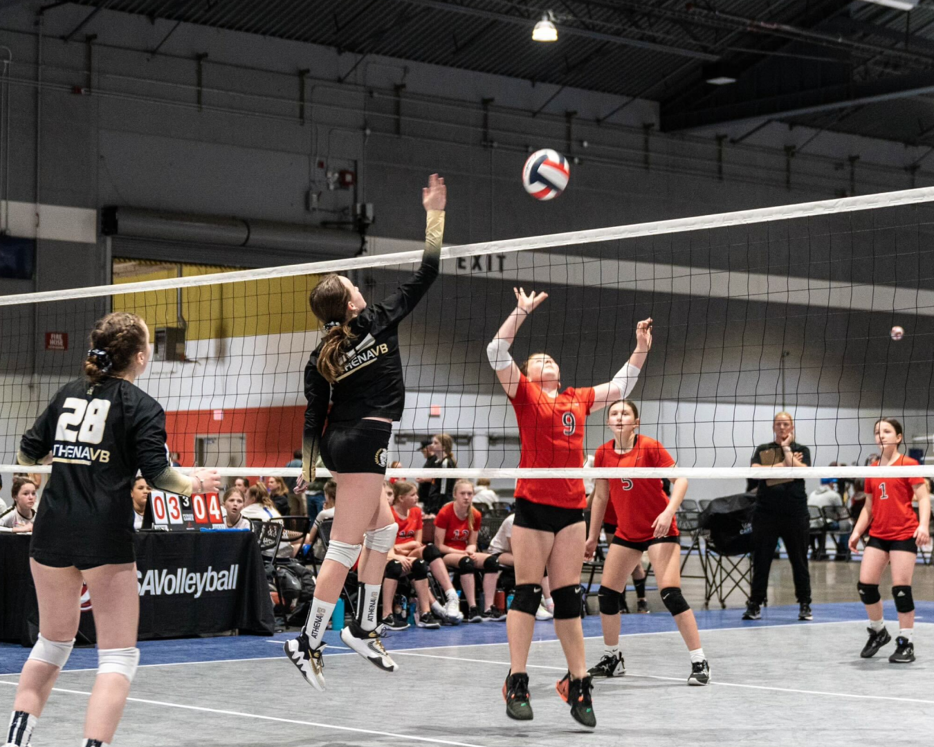 girls volleyball
