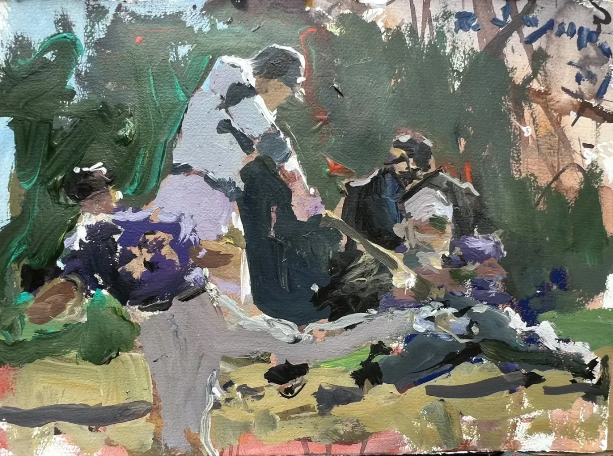 Original Los Angeles Dodgers Painting