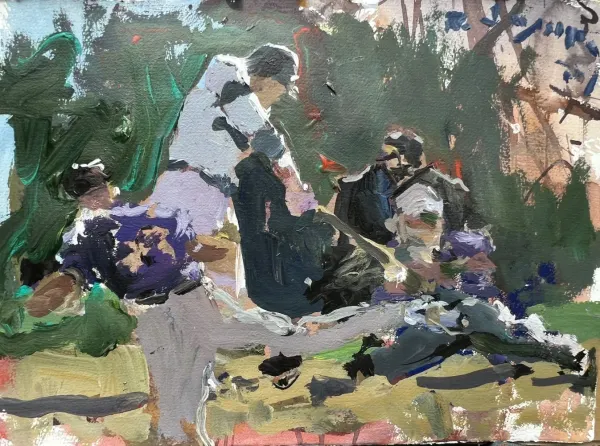 Original Los Angeles Dodgers Painting