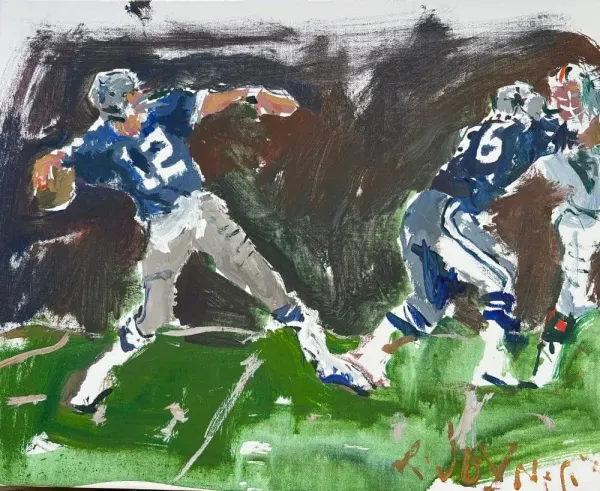 Original Dallas Cowboys Paintings by Robert Joyner