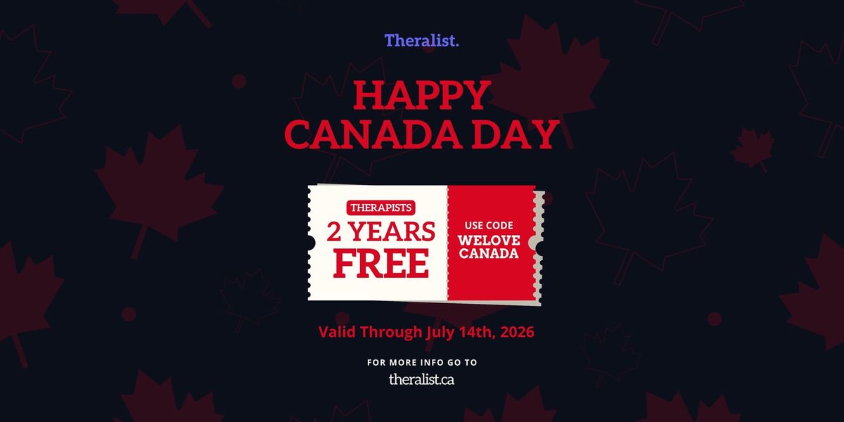 Calgary-built therapist directory offers Canadian therapists two years free this Canada Day
