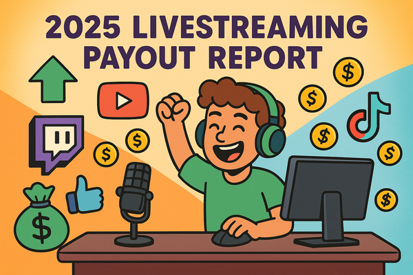 2025 Payout Report: Twitch, Kick, YouTube, TikTok, and More