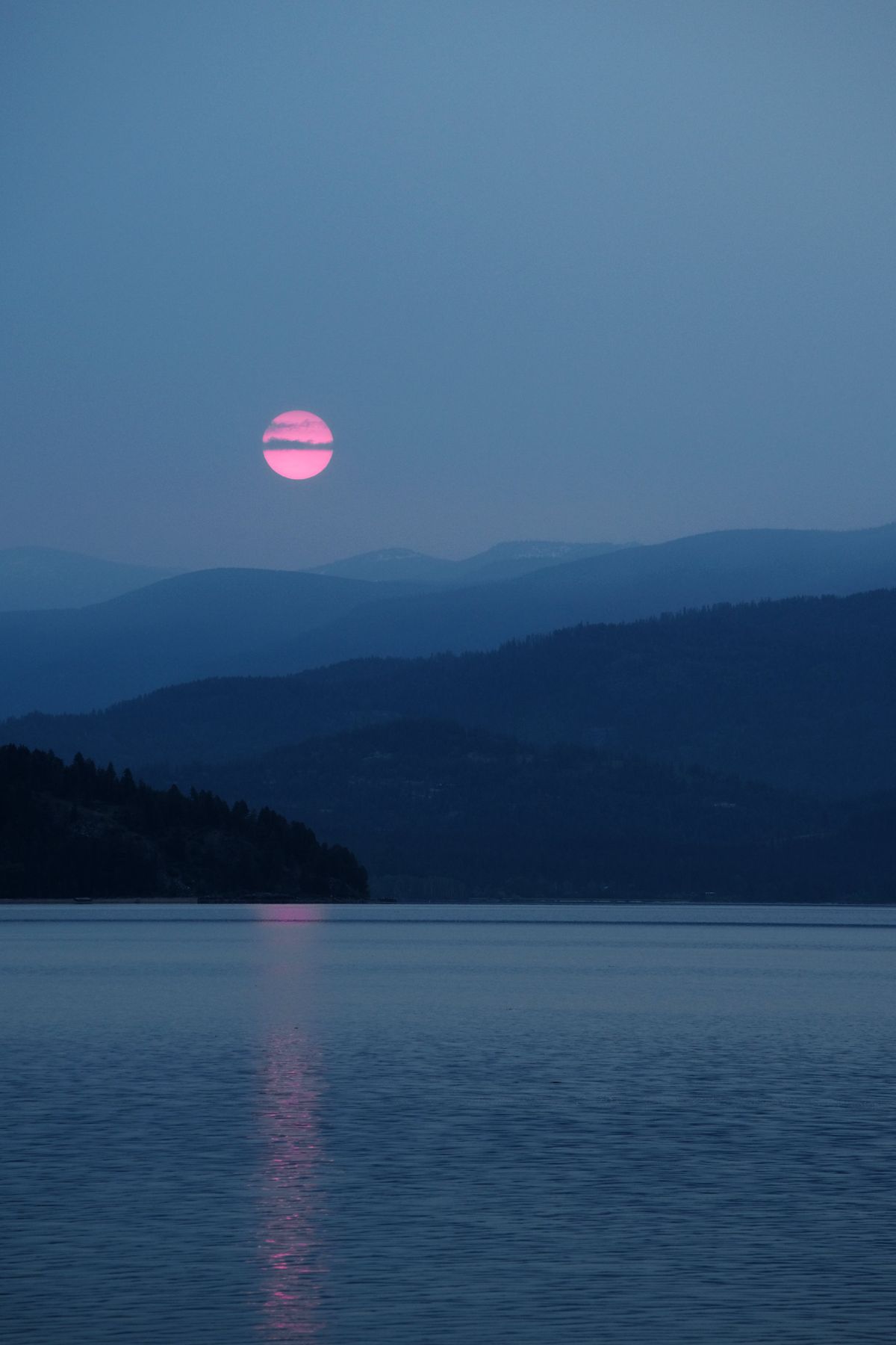 Morning Sunrise from Sandpoint