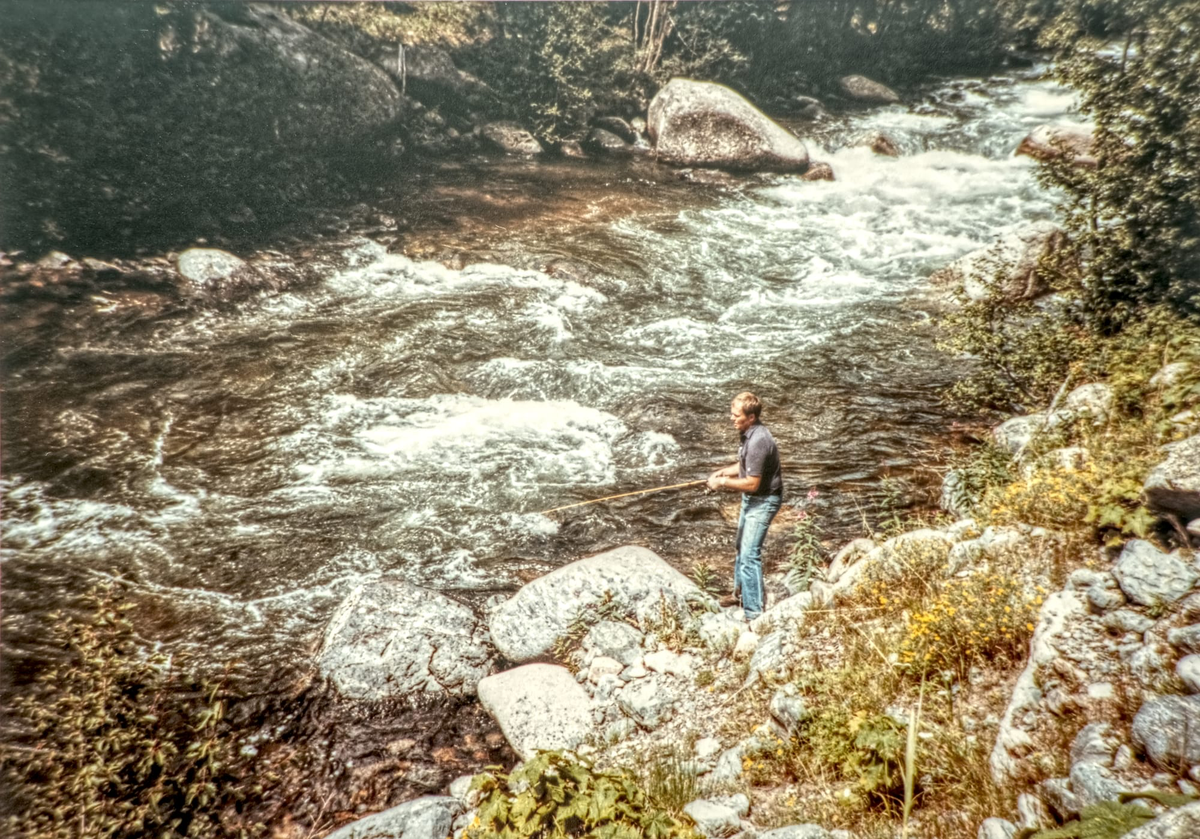 My Dad Fishing