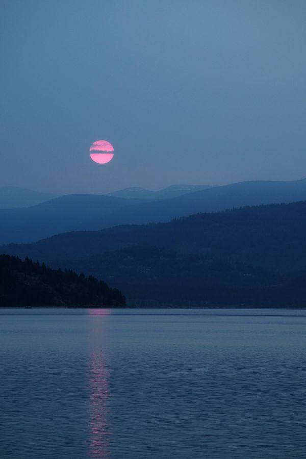 Morning Sunrise from Sandpoint