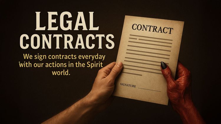 Legal Contracts in the Spirit World
