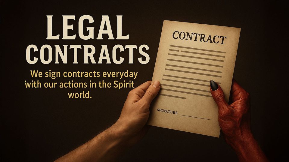 Legal Contracts in the Spirit World