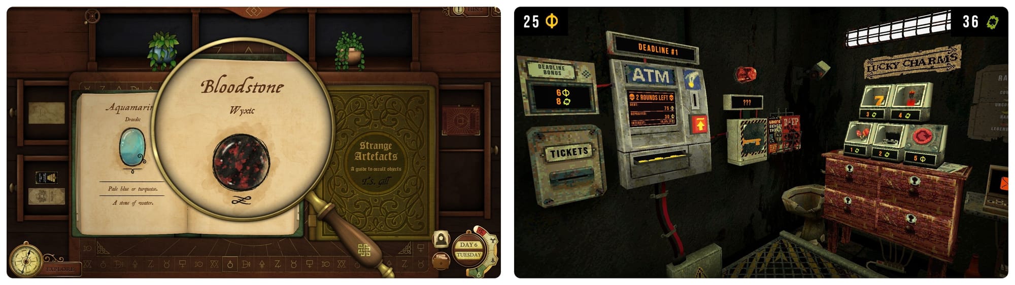 I am pleased to offer you the role of Apprentice Thaumaturge — “Strange Antiquities” // Gamble for your life in a never-ending debt simulator! — “CloverPit”