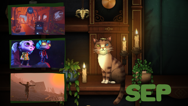 Featured Games shown are; Strange Antiquities, Arctic Awakening, Gloomy Eyes, and Baby Steps