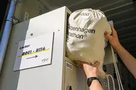 Volt hand-in charging at Copenhagen Marathon