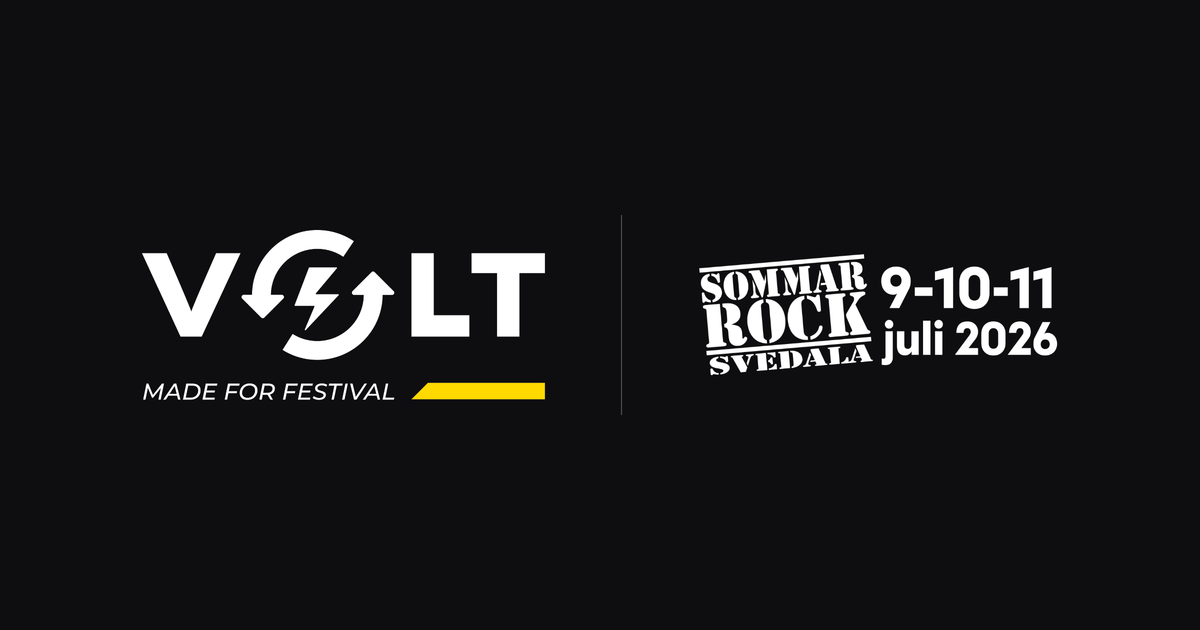 Volt and SommarRock 2026 partnership