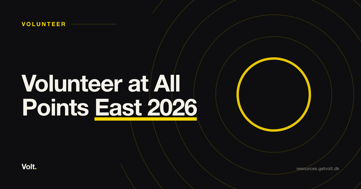 Volunteer at All Points East 2026