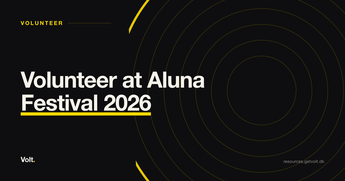 Volunteer at Aluna Festival 2026