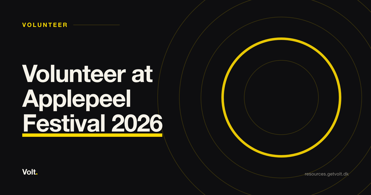 Volunteer at Applepeel Festival 2026