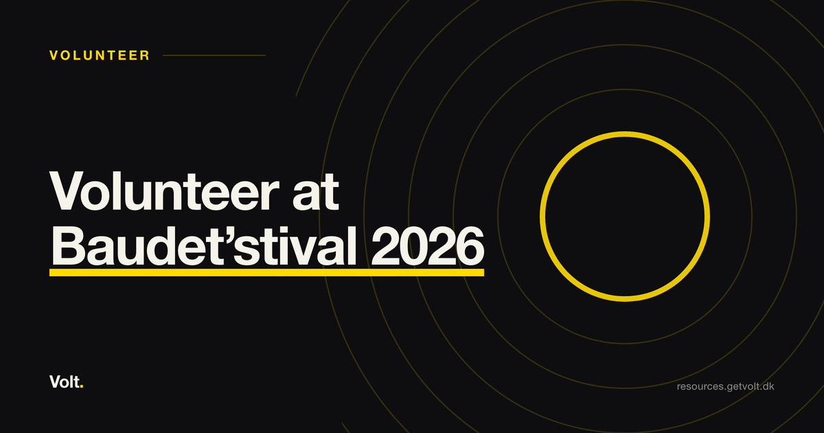 Volunteer at Baudet’stival 2026