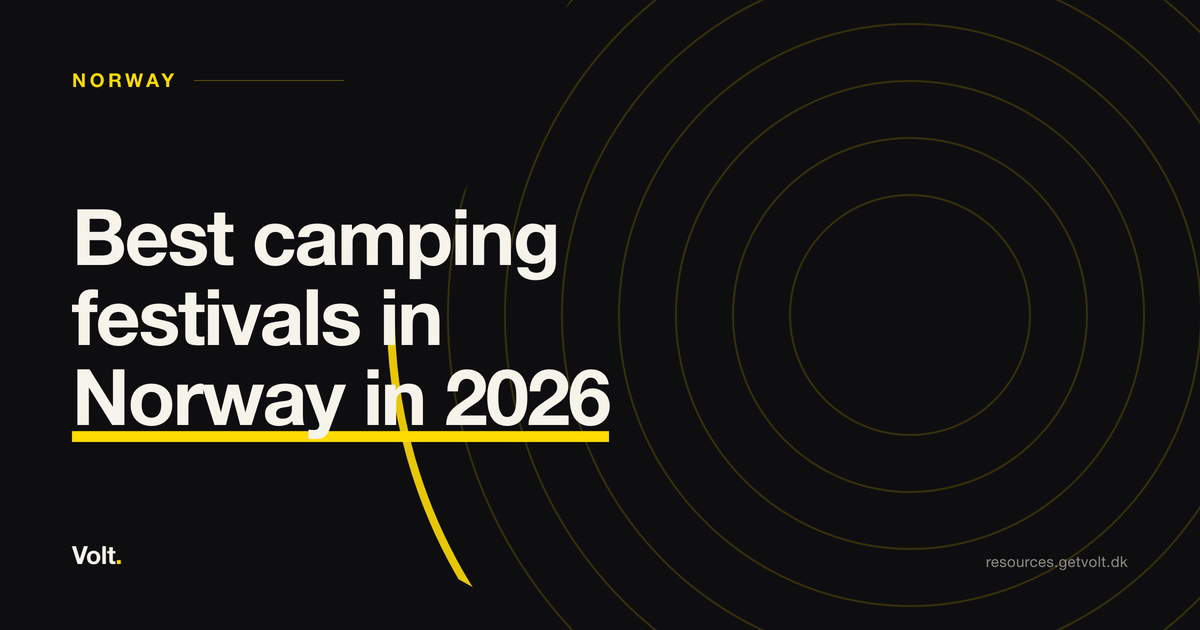 Best camping festivals in Norway in 2026
